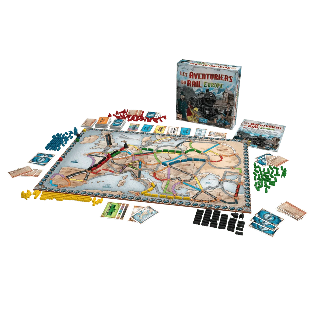 Les Aventuriers du Rail – Europe Les Aventuriers du Rail – Europe