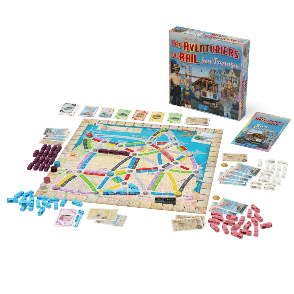 Les Aventuriers du Rail – Express – San Francisco Les Aventuriers du Rail – Express – San Francisco