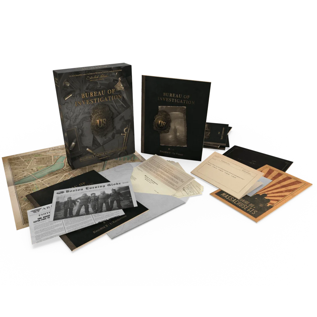Bureau of Investigation – Un jeu Sherlock Holmes Bureau of Investigation – Un jeu Sherlock Holmes