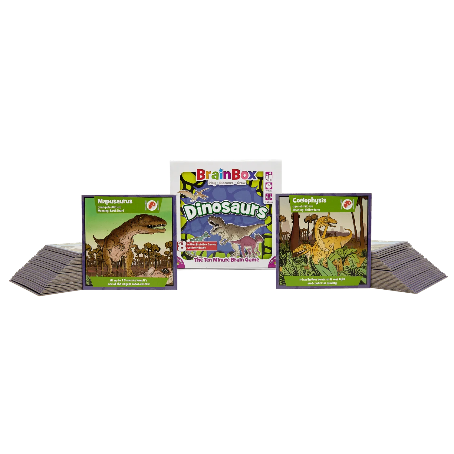 BrainBox Dinosaurs Gioco Di Società Asmodee | Osserva E Memorizza | Per Bambini Dai 5 Anni