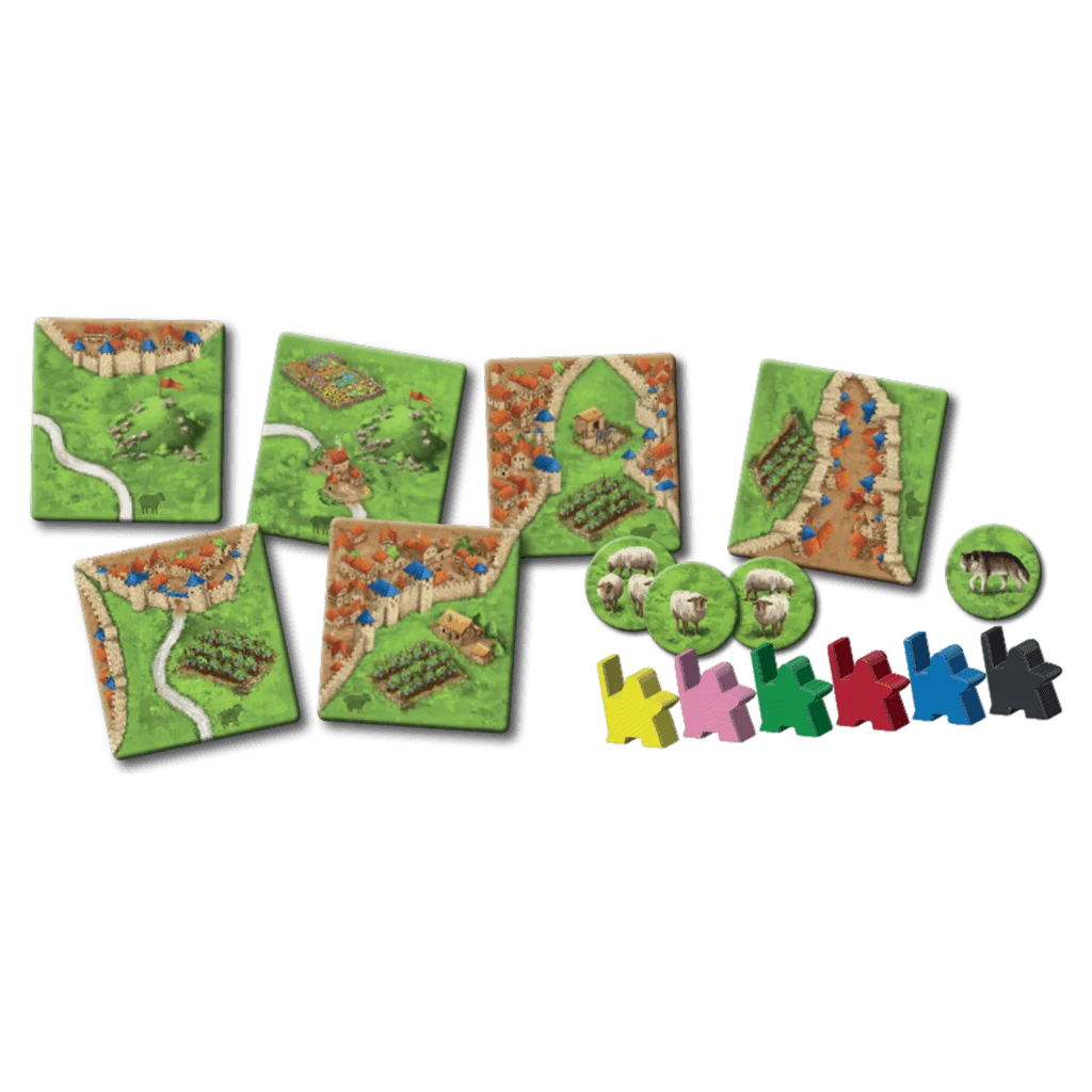 Carcassonne: Extension #9 – Moutons et Collines Carcassonne: Extension #9 – Moutons et Collines