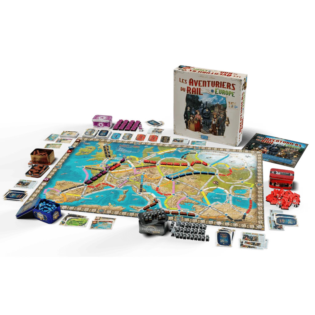 Les Aventuriers du Rail: Europe – 15<sup>e</sup> Anniversaire Les Aventuriers du Rail: Europe – 15<sup>e</sup> Anniversaire