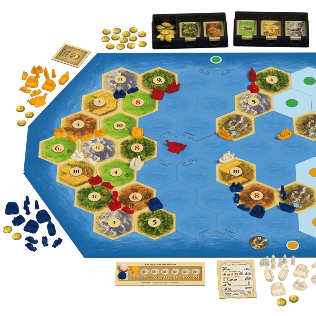 CATAN – Extension: Pirates et Découvreurs CATAN – Extension: Pirates et Découvreurs