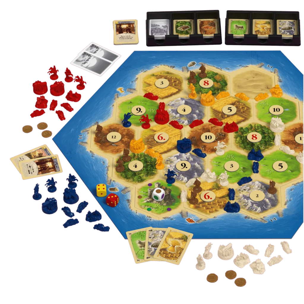 CATAN – Extension: Barbares et Marchands – 5-6 joueurs CATAN – Extension: Barbares et Marchands – 5-6 joueurs