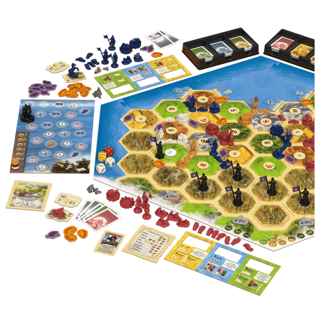 CATAN – Extension: La légende des conquérants CATAN – Extension: La légende des conquérants