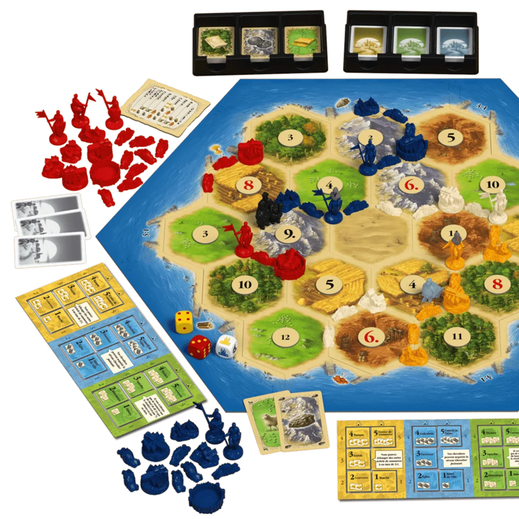 CATAN – Extension: Villes et Chevaliers CATAN – Extension: Villes et Chevaliers