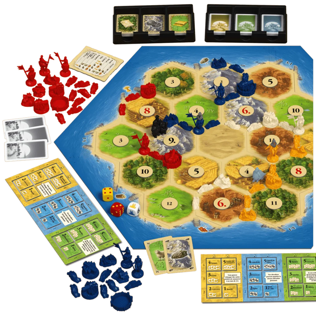 CATAN – Extension: Villes et Chevaliers – 5-6 joueurs CATAN – Extension: Villes et Chevaliers – 5-6 joueurs