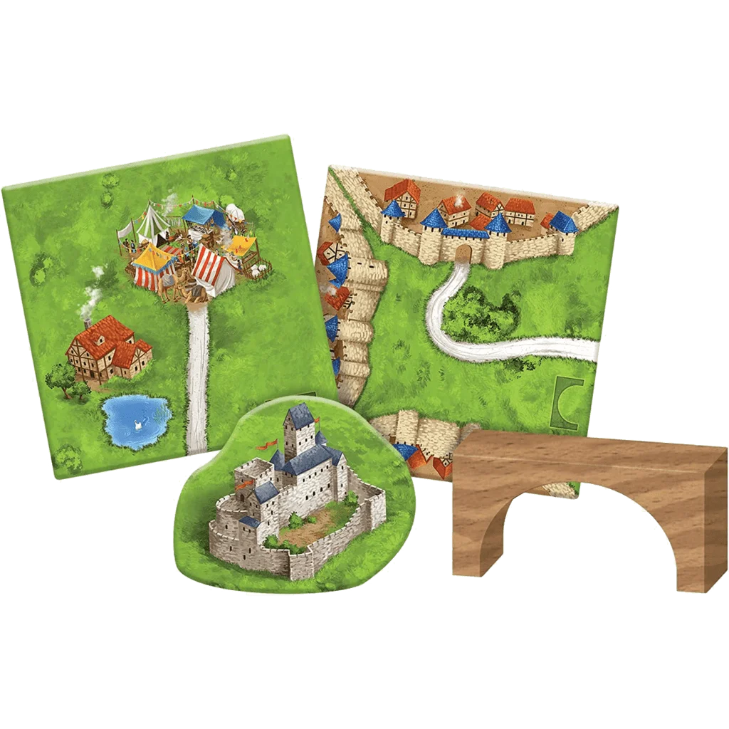 Carcassonne: Extension #8 – Ponts, Forteresses et Bazars Carcassonne: Extension #8 – Ponts, Forteresses et Bazars