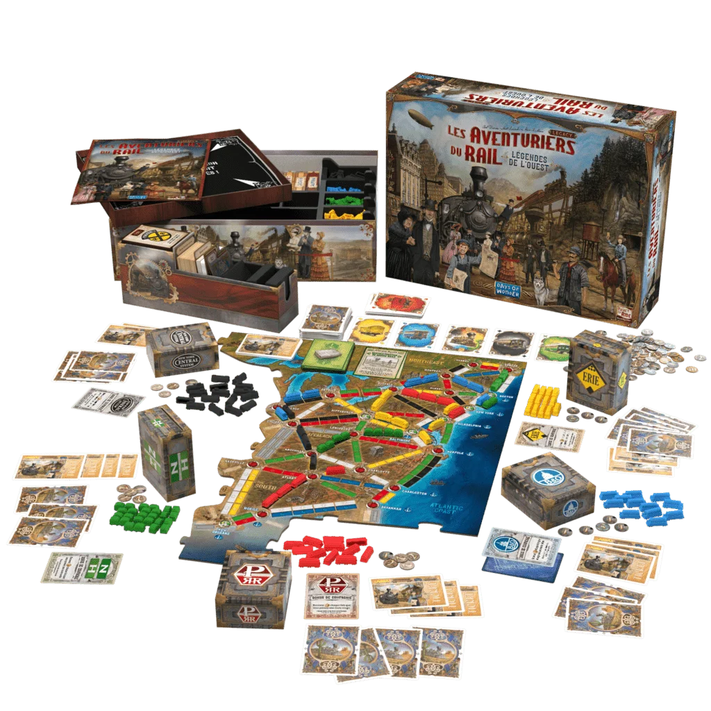 Les Aventuriers du Rail: Legacy – Légendes de l’Ouest Les Aventuriers du Rail: Legacy – Légendes de l’Ouest