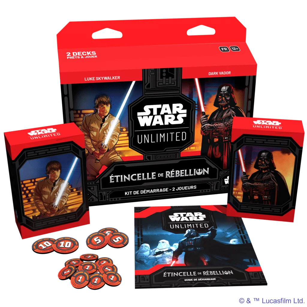 <em>Star Wars</em><sup>™</sup>: Unlimited – Étincelle de Rébellion <em>Star Wars</em><sup>™</sup>: Unlimited – Étincelle de Rébellion