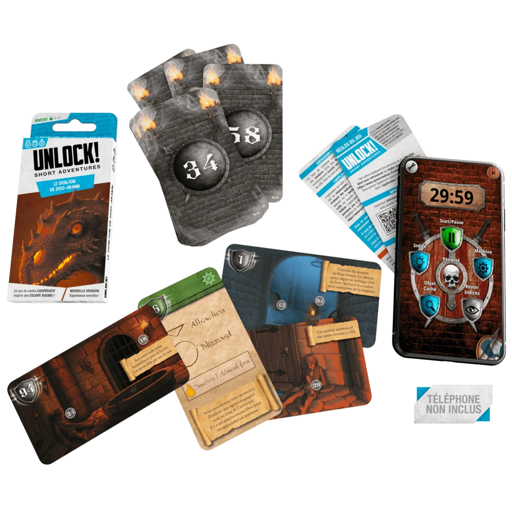 Unlock! – Short Adventures: Le Donjon de Doo-Arann Unlock! – Short Adventures: Le Donjon de Doo-Arann