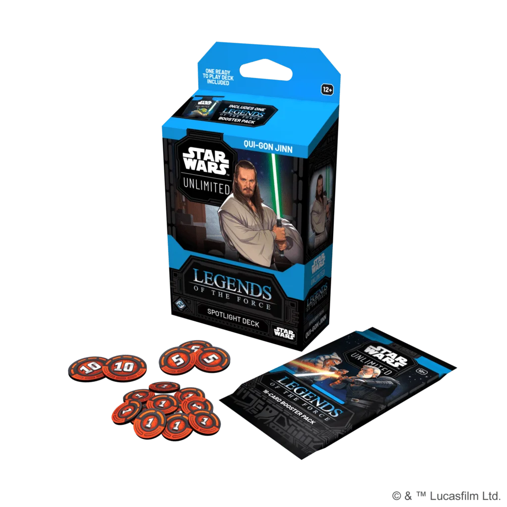 Star Wars™: Unlimited – Legends of the Force – Spotlight Deck: Qui-Gon Jinn Star Wars™: Unlimited – Legends of the Force – Spotlight Deck: Qui-Gon Jinn