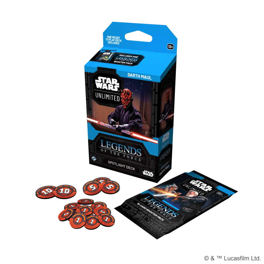 Star Wars™: Unlimited – Legends of the Force – Spotlight Deck: Darth Maul Star Wars™: Unlimited – Legends of the Force – Spotlight Deck: Darth Maul
