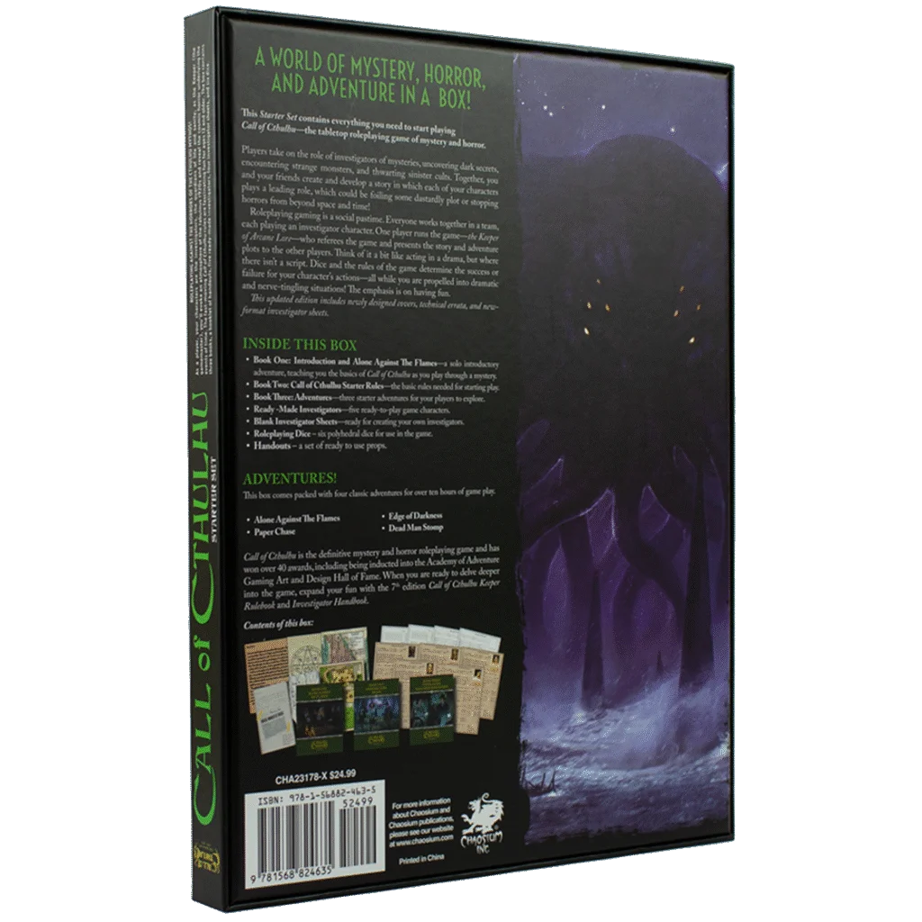 Cthulhu:] Call of Cthulhu Starter Set - s Klönschnack