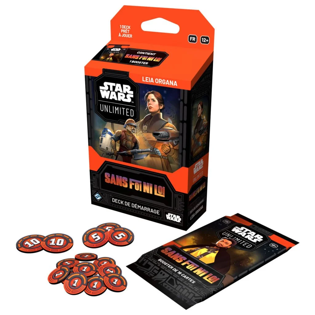 Star Wars™: Unlimited – Sans Foi Ni Loi – Deck de démarrage : Leia Organa