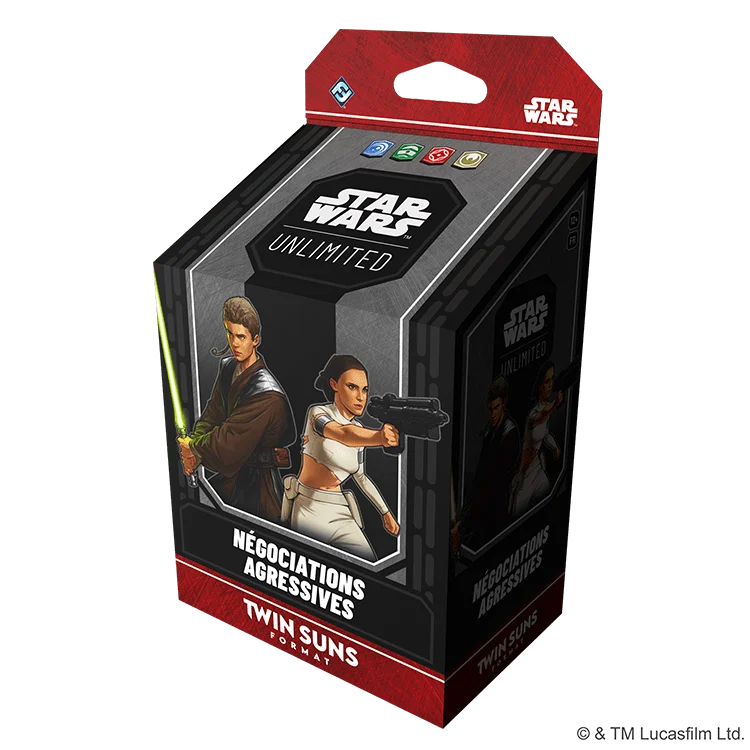 FFGSWHA024FR STAR WARS UNLIMITED 2026 TWIN SUNS DECKS NEGOTIATIONS AGGRESSIVES FR 3D RIGHT