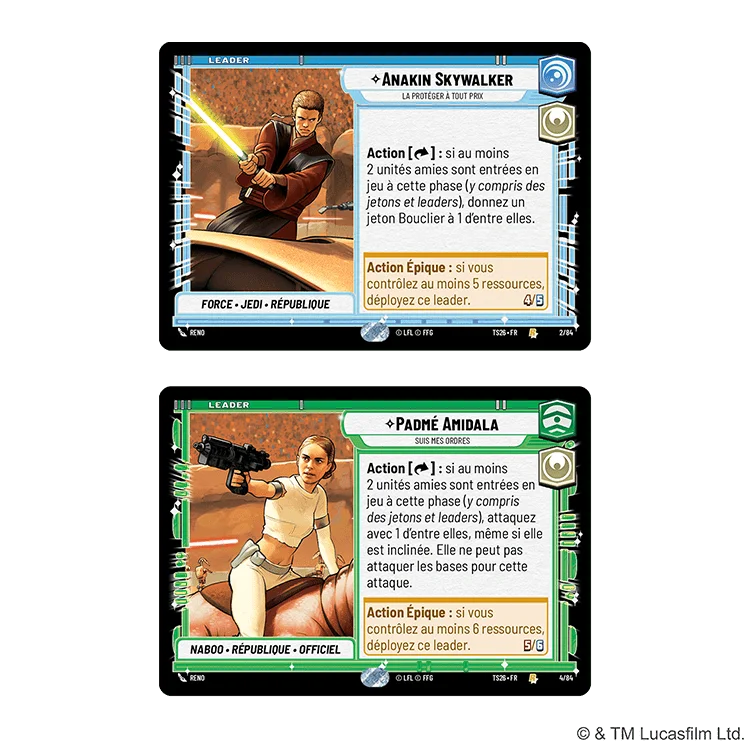 FFGSWHA024FR STAR WARS UNLIMITED 2026 TWIN SUNS DECKS NEGOTIATIONS AGGRESSIVES FR COMPONENTS 2