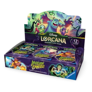 RAV11090044 DISNEY LORCANA INVASION EPINEUSE BOITE DE BOOSTERS FR 3D RIGHT