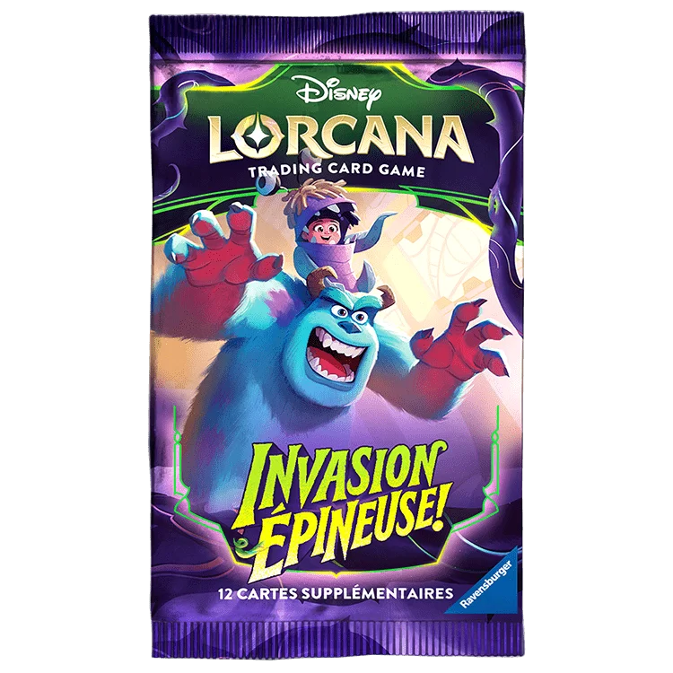 RAV11090044 DISNEY LORCANA INVASION EPINEUSE BOITE DE BOOSTERS FR COMPONENTS 1