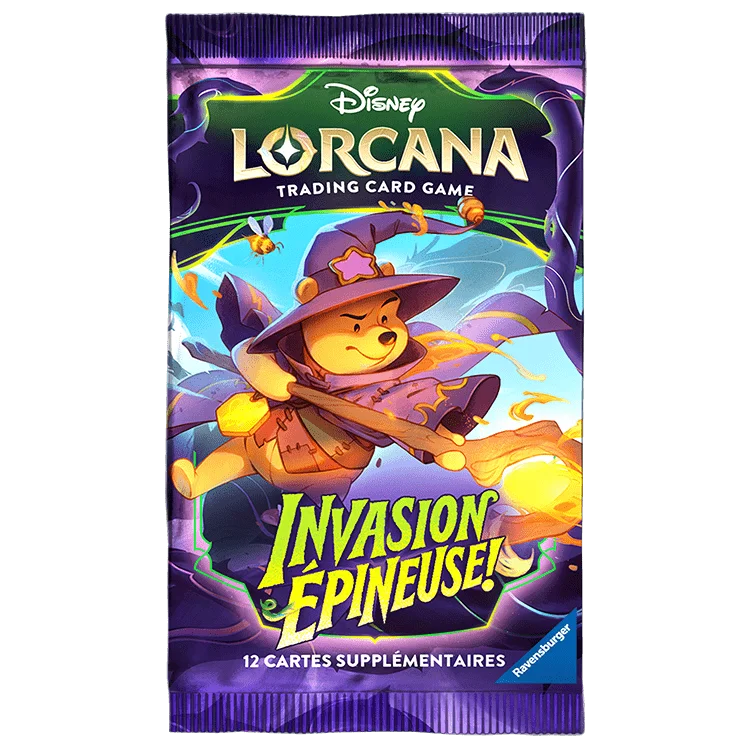 RAV11090044 DISNEY LORCANA INVASION EPINEUSE BOITE DE BOOSTERS FR COMPONENTS 3