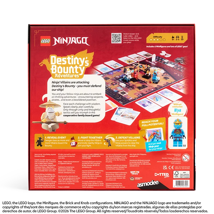 DOTGM30102EN NINJAGO DESTINYS BOUNTY ADVENTURES EN COVER BACK