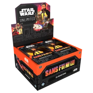 FFGSWH0702FR STAR WARS UNLIMITED SANS FOI NI LOI BOOSTER DISPLAY FR 3D LEFT