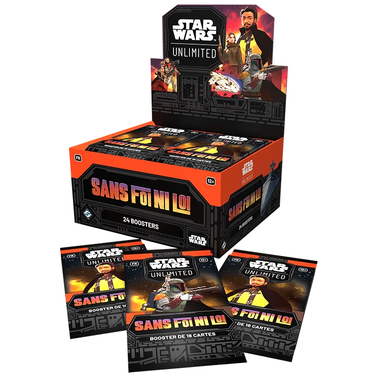 FFGSWH0702FR STAR WARS UNLIMITED SANS FOI NI LOI BOOSTER DISPLAY FR COMPONENTS 1