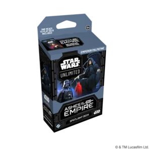 FFGSWH0810EN STAR WARS UNLIITED ASHES OF THE EMPIRE SPOTLIGHT DECKS PALPATINE EN 3D LEFT