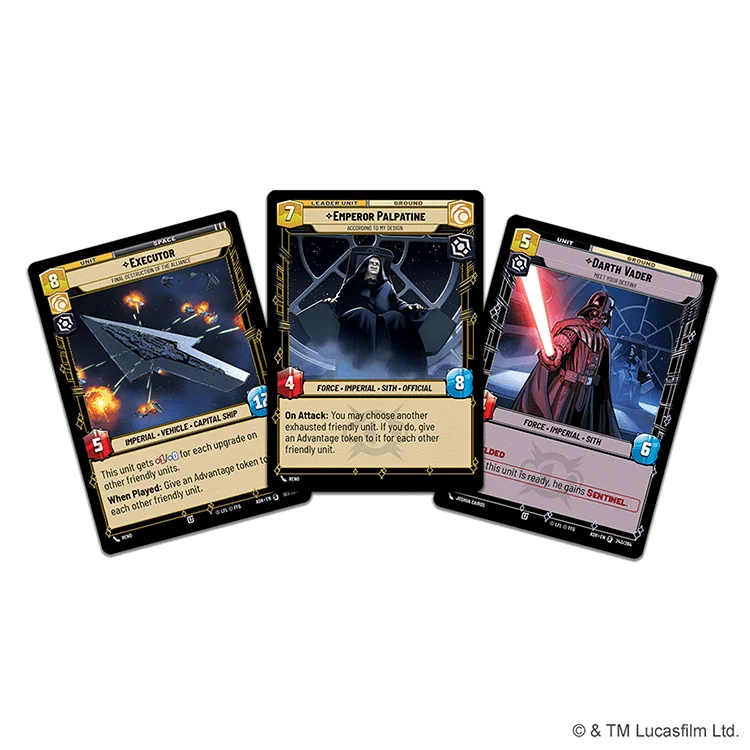 FFGSWH0810EN STAR WARS UNLIITED ASHES OF THE EMPIRE SPOTLIGHT DECKS PALPATINE EN COMPONENTS 2
