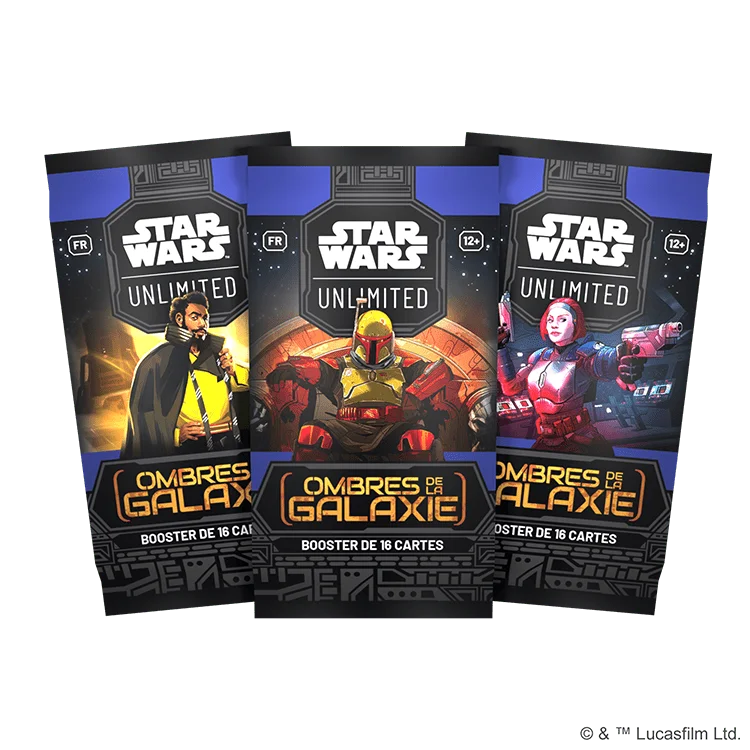 SWH0202FR STAR WARS UNLIMITED OMBRES DE LA GALAXIE BOOSTER DISPLAY FR COMPONENTS 2
