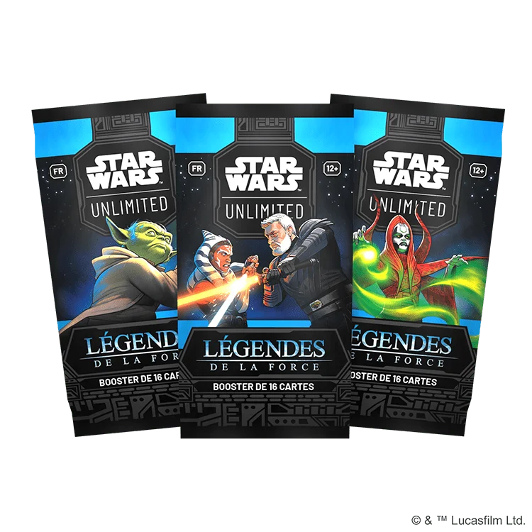 SWH0502FR STAR WARS UNLIMITED LEGENDES DE LA FORCE BOOSTER DISPLAY FR COMPONENTS 2