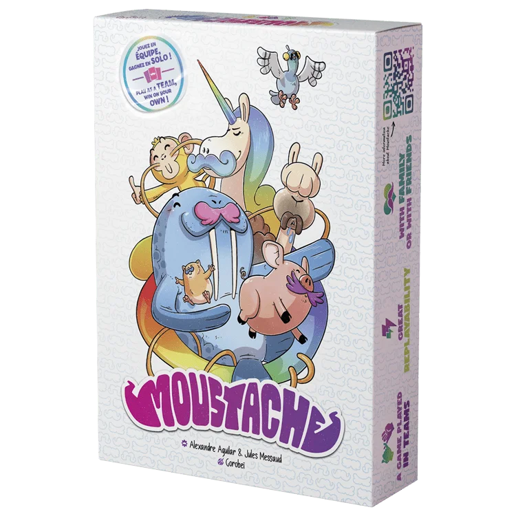 LUM101MO MOUSTACHE ML 3D RIGHT
