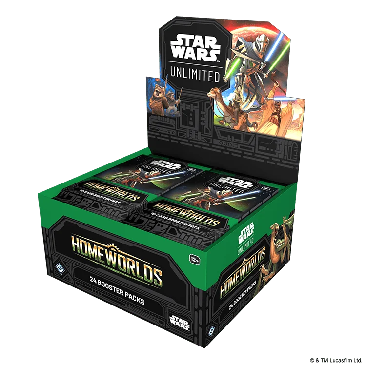 FFGSWH0902EN STAR WARS UNLIMITED HOMEWORLDS BOOSTERS EN 3D RIGHT