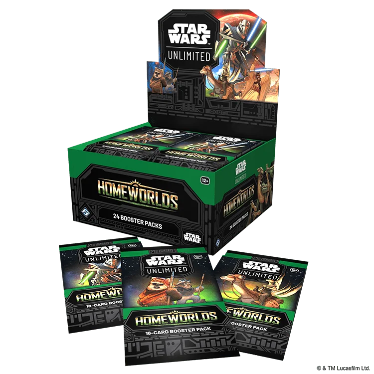 FFGSWH0902EN STAR WARS UNLIMITED HOMEWORLDS BOOSTERS EN COMPONENTS 1