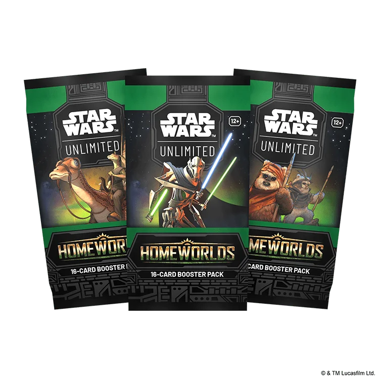 FFGSWH0902EN STAR WARS UNLIMITED HOMEWORLDS BOOSTERS EN COMPONENTS 2