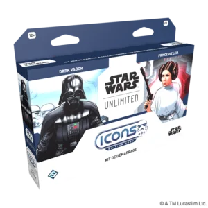 SWHA018FR STAR WARS UNLIMITED ICONS EDITION 2027 KIT DE DEMARRAGE FR 3D LEFT