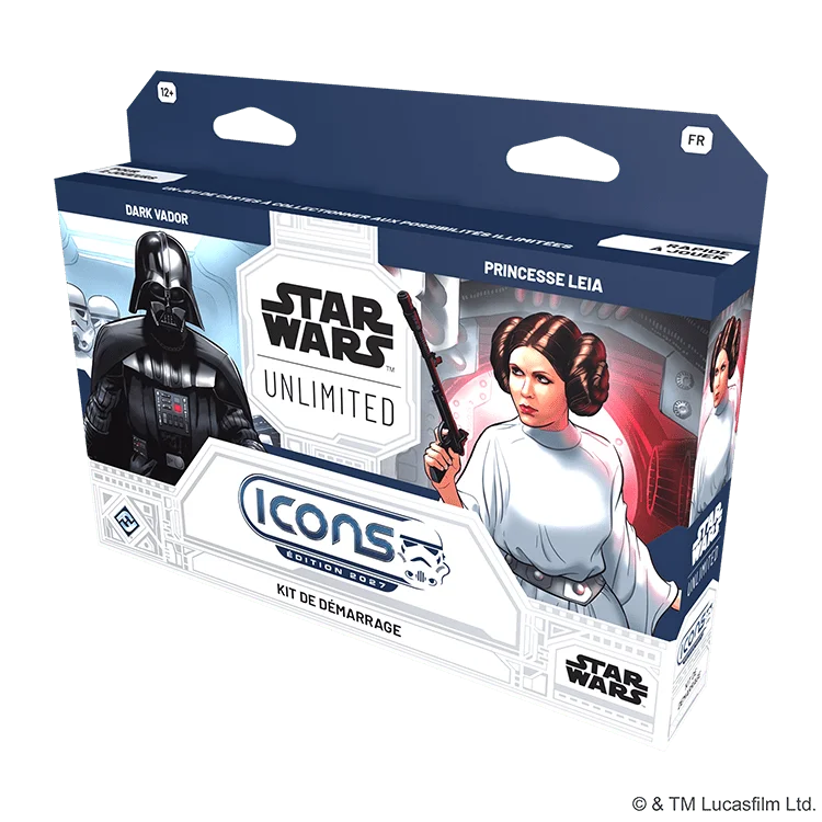 SWHA018FR STAR WARS UNLIMITED ICONS EDITION 2027 KIT DE DEMARRAGE FR 3D RIGHT