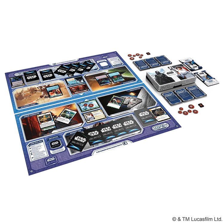 SWHA018FR STAR WARS UNLIMITED ICONS EDITION 2027 KIT DE DEMARRAGE FR LAYOUT