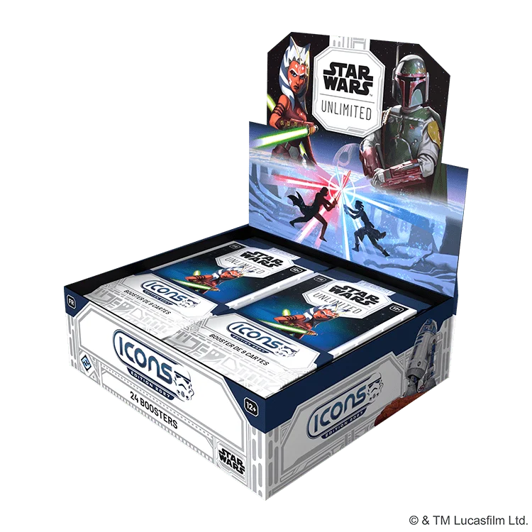 SWHA027FR STAR WARS UNLIMITED ICONS EDITION 2027 BOOSTERS FR 3D RIGHT