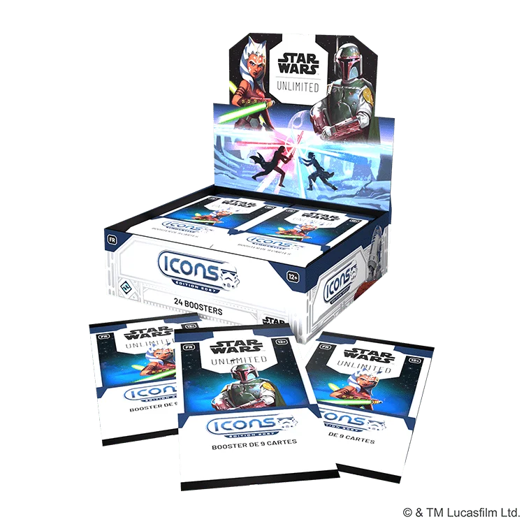 SWHA027FR STAR WARS UNLIMITED ICONS EDITION 2027 BOOSTERS FR COMPONENTS 1