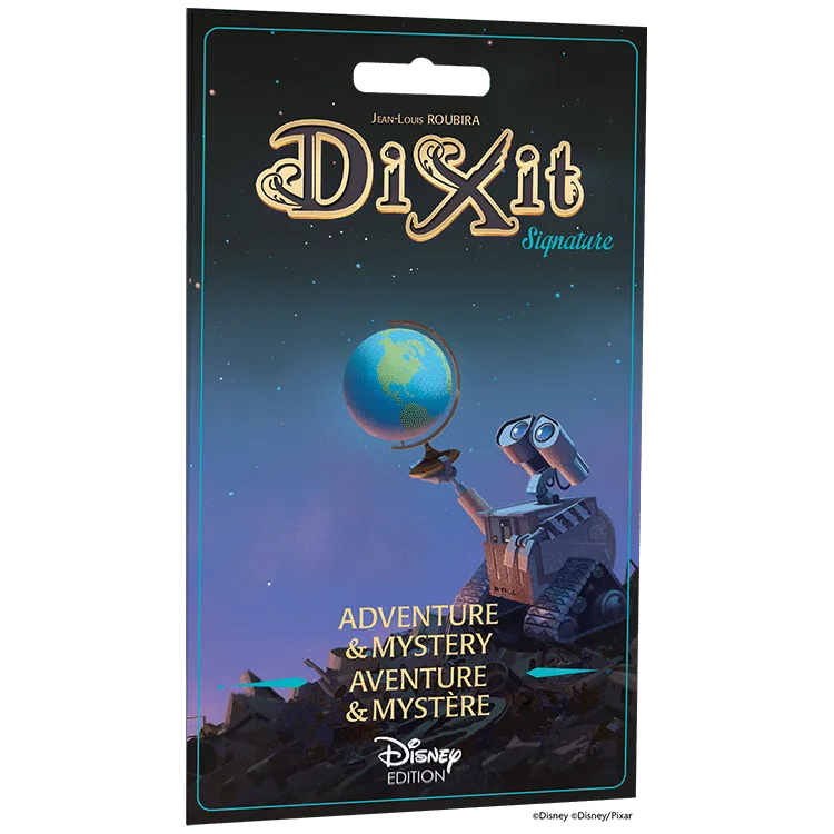 LIBDIXBO0201ENFR DIXIT SIGNATURE BOOSTER ADVENTURE AND MYSTERY ML 3D LEFT