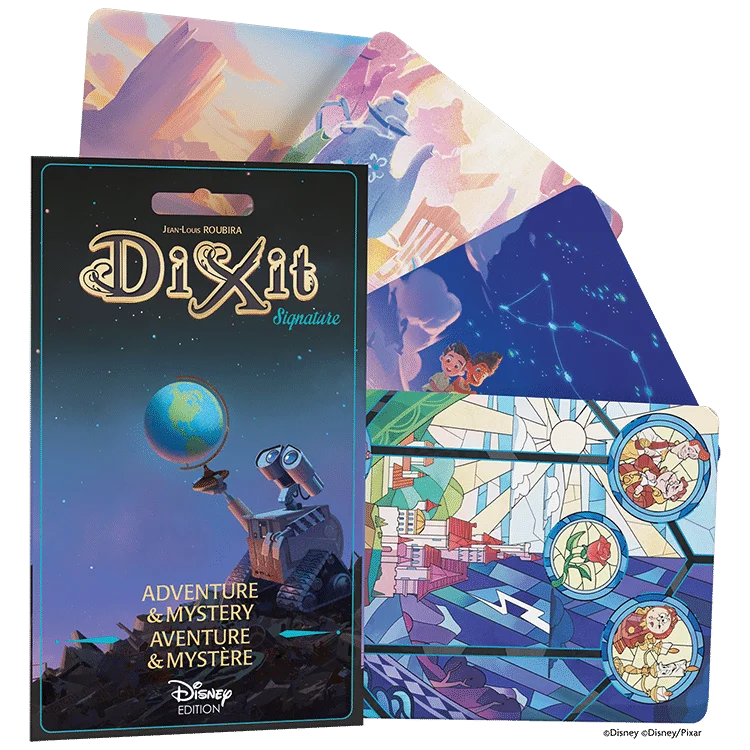 LIBDIXBO0201ENFR DIXIT SIGNATURE BOOSTER ADVENTURE AND MYSTERY ML COMPONENTS 1