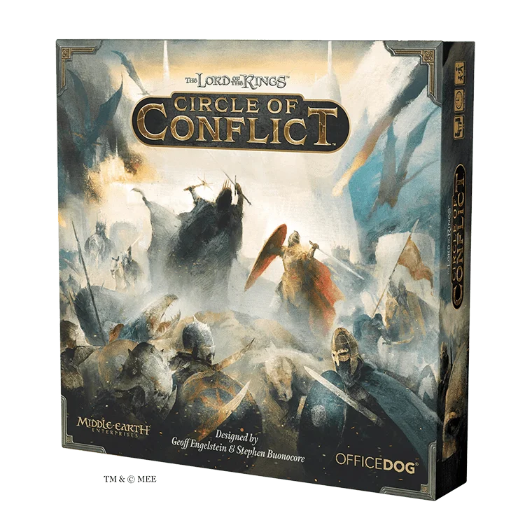 ODGRWM0201EN THE LORD OF THE RINGS CIRCLE OF CONFLICT EN 3D RIGHT