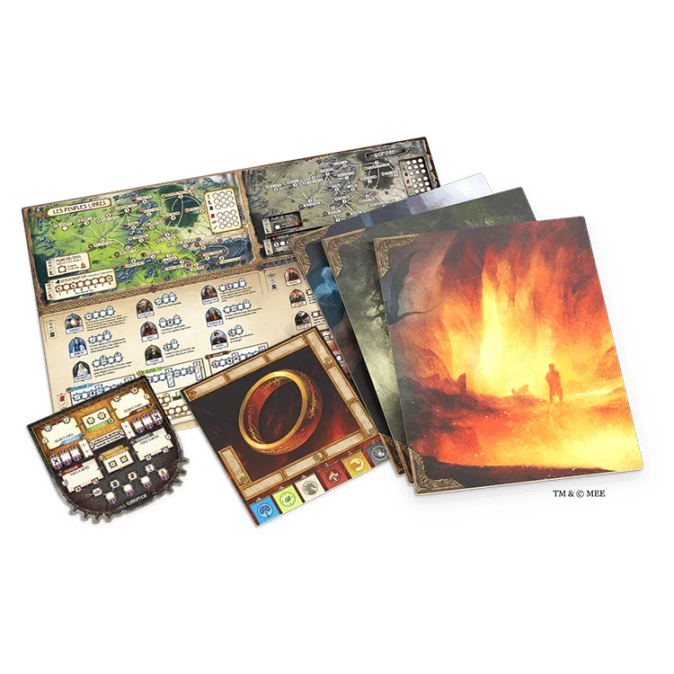 ODGRWM0201EN THE LORD OF THE RINGS CIRCLE OF CONFLICT EN COMPONENTS 1