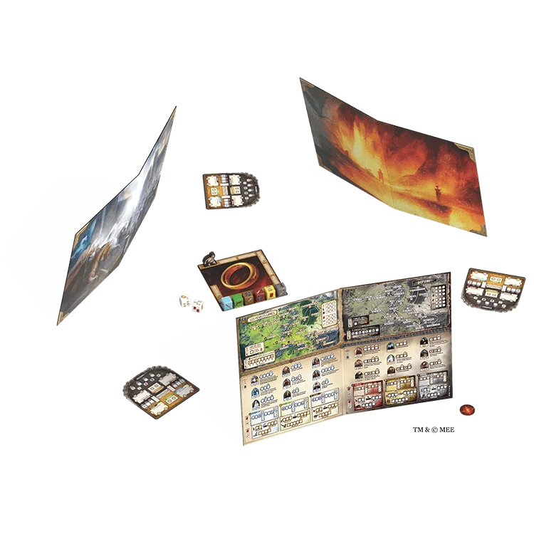 ODGRWM0201EN THE LORD OF THE RINGS CIRCLE OF CONFLICT EN LAYOUT