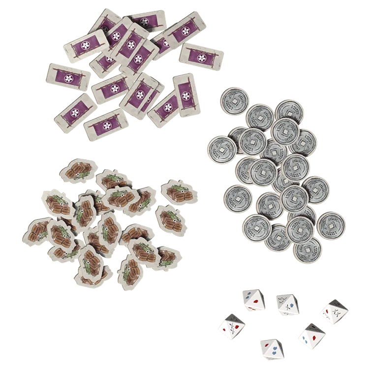 ODGTBF0101FR GUNSEN LA BATAILLE DE TOSHI RANBO FR COMPONENTS 2