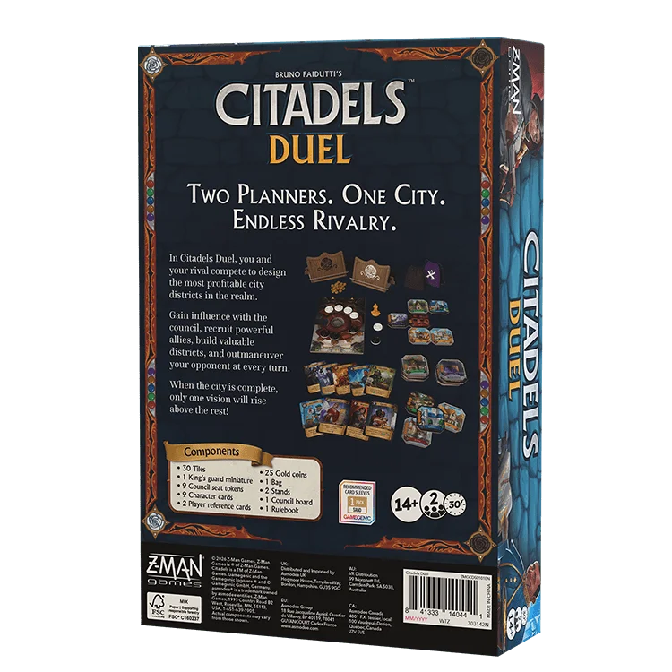ZMGCDS0101EN CITADELS DUEL EN 3D RIGHT BACK
