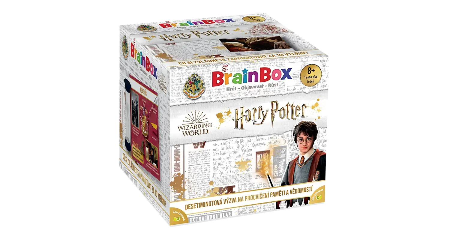 The Green Board Game Co. BrainBox Harry Potter - Gioco Da Tavolo Di Memoria Da 8 Anni, 1+ Giocatori, 10 Minuti - 3
