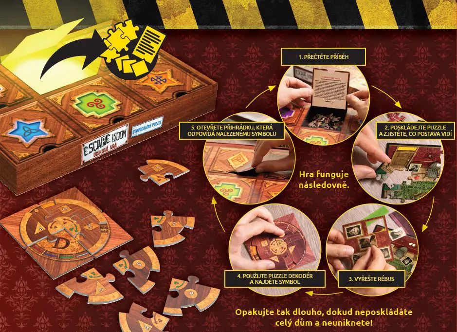 Escape Room: Dobrodružné puzzle – Tajemství vědy Escape Room: Dobrodružné puzzle – Tajemství vědy