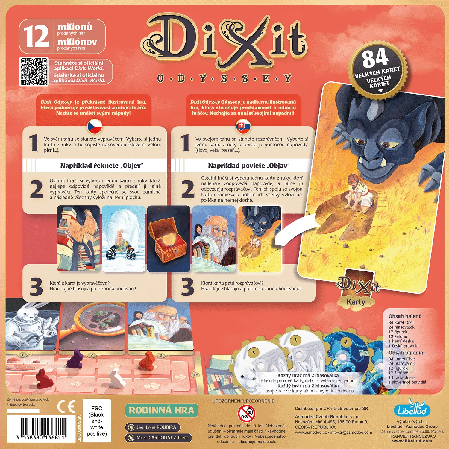 Dixit Odyssey Krabice Back